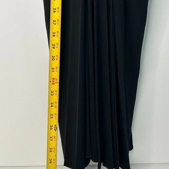 BCBGMAXAZRIA Black Dress |  Size M | Vintage | Made in USA Y2K - Picture 9 of 11